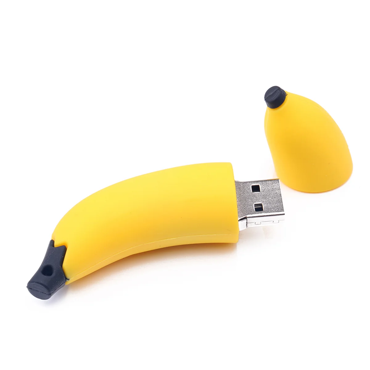 

1PC Lovely Practical Creative Useful Banana Shape 2.0 USB U Disk Pen Drive Memory Stick Thumb Drives