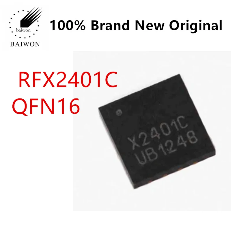 100% Оригинальные интегральные микросхемы RFX2401C CMOS 2,4 ГГц ZIGBEE/ISM передача/прием RFeIC