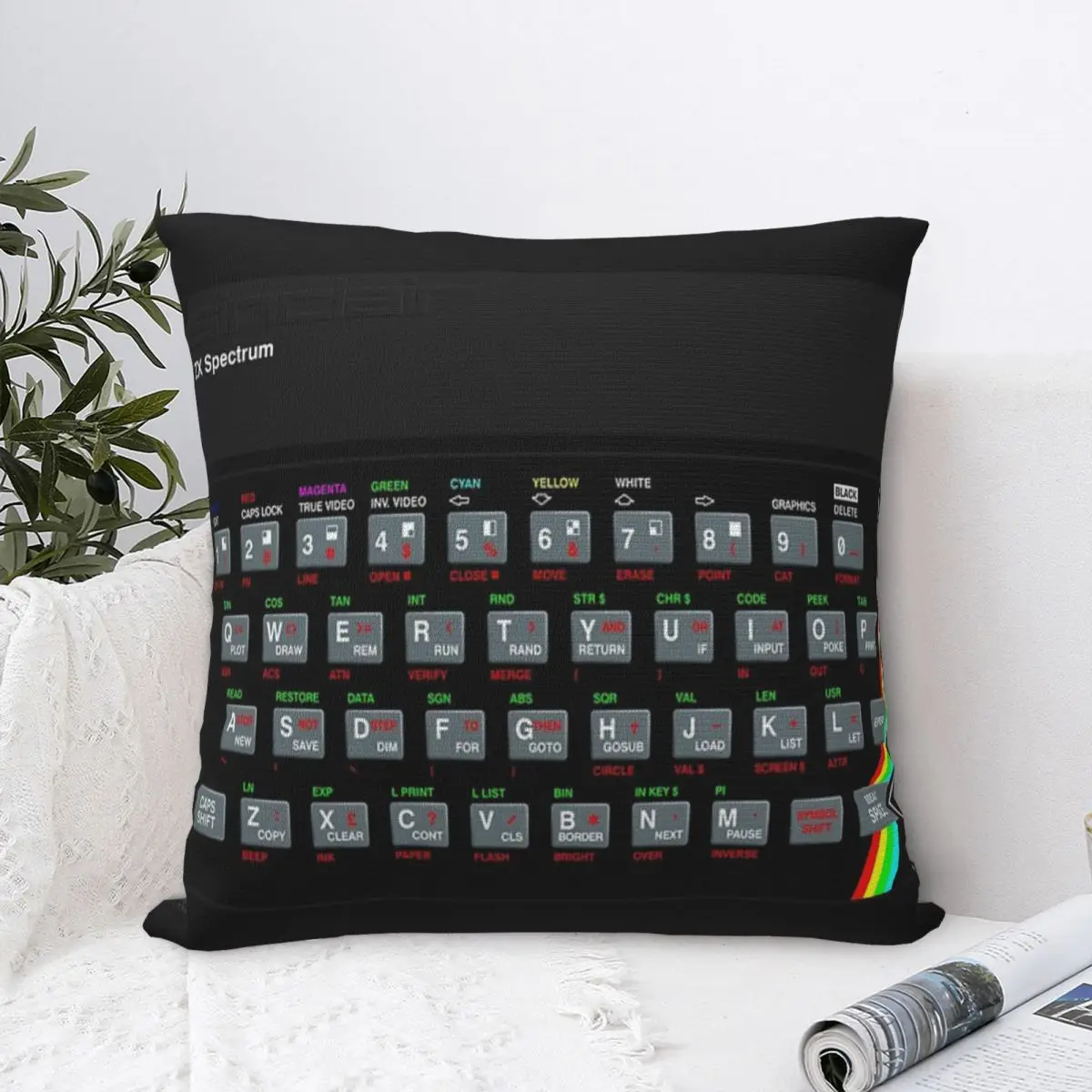 

Zx Spectrum Pillowcase Cute Home Decor Pillowcase For Sofa Living Room