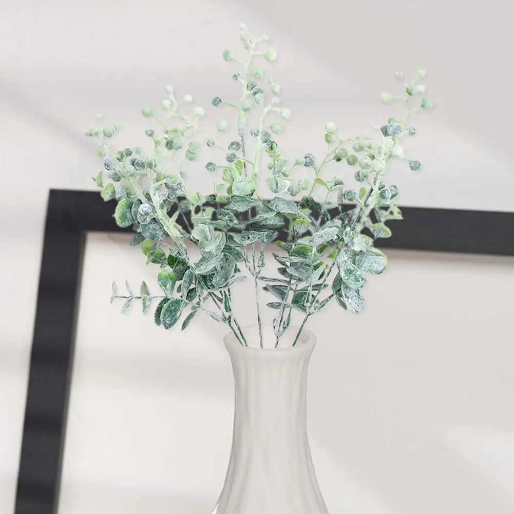 

Fake Plant Creative Realistic Appearance Imitation Green Eucalyptus Plant for Wedding Imitation Plant Artificial Plant