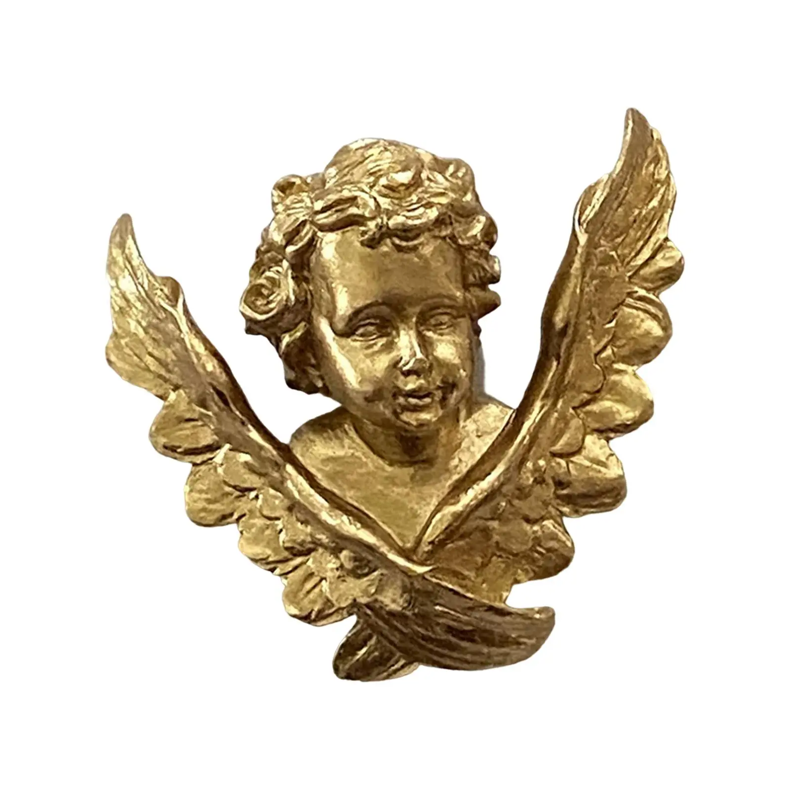 

Angel Wing Statue Resin Cherubs Wall Sculptures Miniature Cherub Figurine