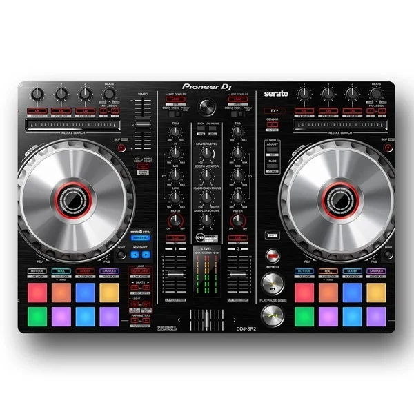 

This Is The Decoration Hanging on The Wall. Pioneer DJ Controller DDJ-SR2 DJ Interface Mixer Plug-in Metal Tin Sheet 20X30cm