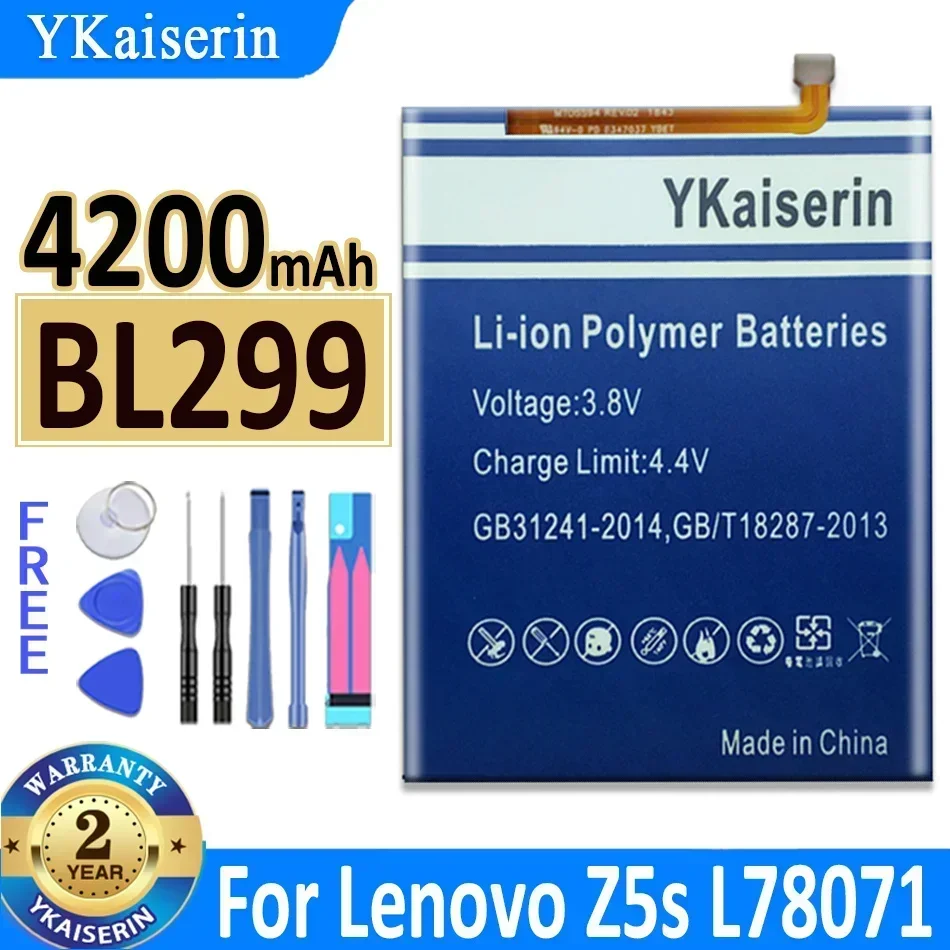 Фото Аккумулятор YKaiserin для Lenovo ZUK Z2 Z2Pro Z1/Z6 Pro Z6Pro Z90 Vibe Shot/Max Z5s L78071 Z5 Pro Z5Pro Z2131 L78051 L78121 BL246 №5
