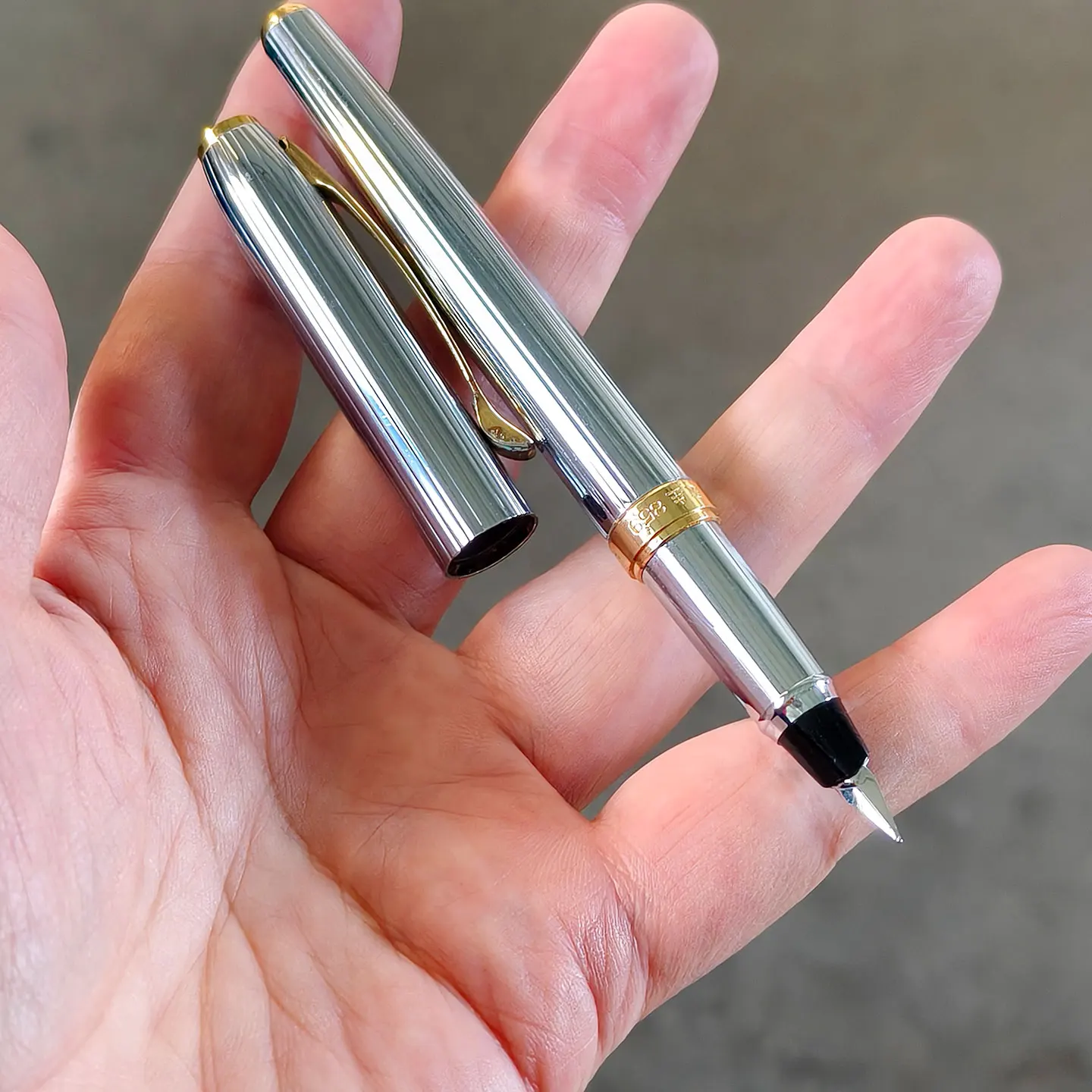 Винтажная перьевая ручка Hero Yong Sheng 859