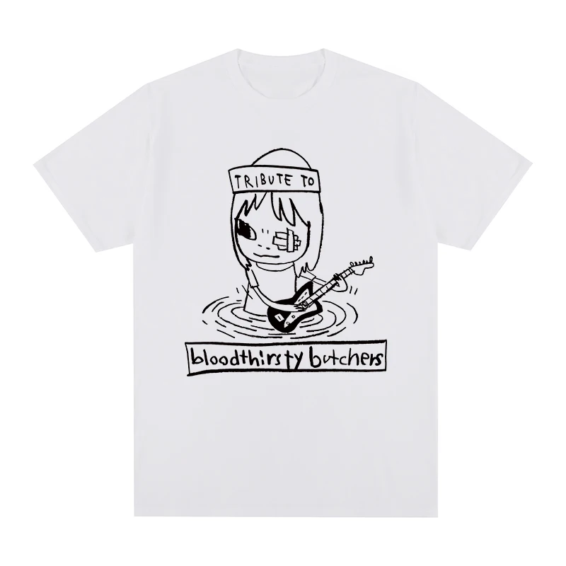 

Yoshitomo Nara rock guitar t-shirt Cotton Men T shirt New TEE TSHIRT Womens tops