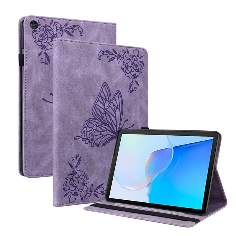 

Чехол для Huawei MediaPad SE, модный очаровательный чехол-кошелек из искусственной кожи с бабочками, чехол 10,4 дюйма