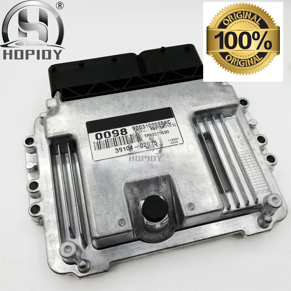 

39104-02075, 3910402075, оптовая продажа, оригинальная новая плата двигателя, компьютер, ECU для Hyundai, автомобильные аксессуары