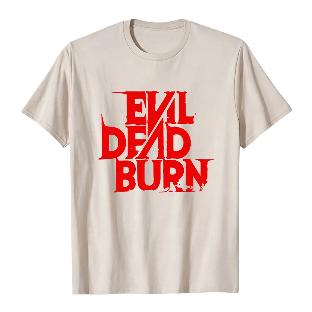 Футболка Evil Dead Burn для мужчин и женщин, хлопковая футболка с круглым вырезом и короткими рукавами, унисекс, с графическим принтом, повседневная мягкая мужская одежда (art.: 3920dc2e79cef) - 3920dc2e79cef