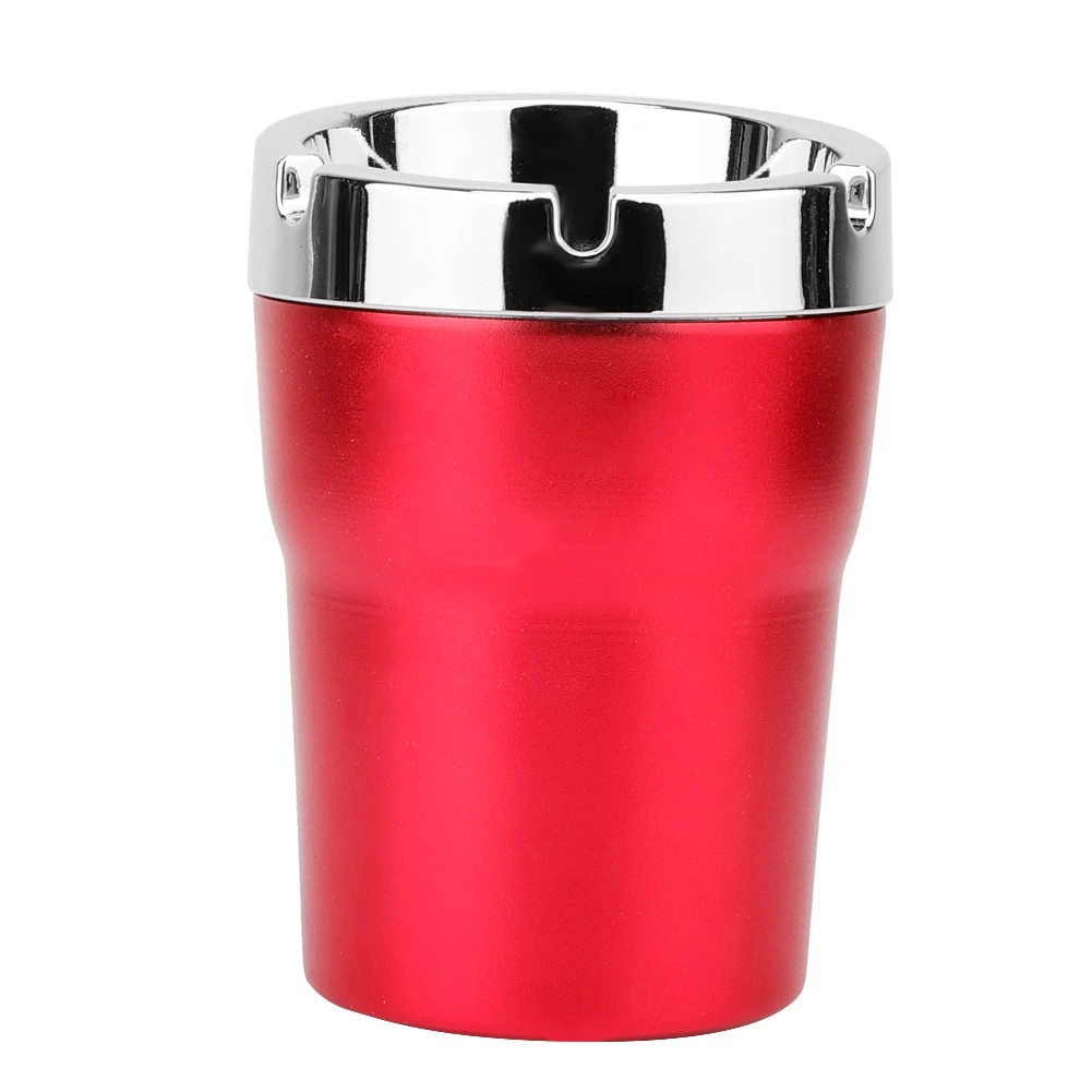 

Portable Auto Car Aluminium Alloy Cigarette Smoke Ashtray Cinder Holder (red) Car Ashtray Car Ashtray