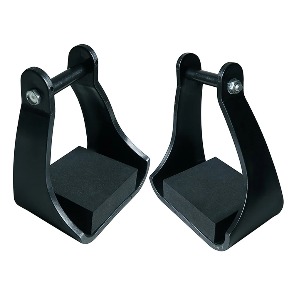 

Equestrian Treads Stirrups Horse RIding Support Versatility Black Comfort Decorative Durability Horse Riding Horse