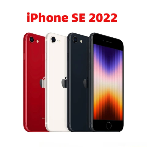 Смартфон Apple iPhone SE (2022), 4/64ГБ, 4/128ГБ, global, Б/у