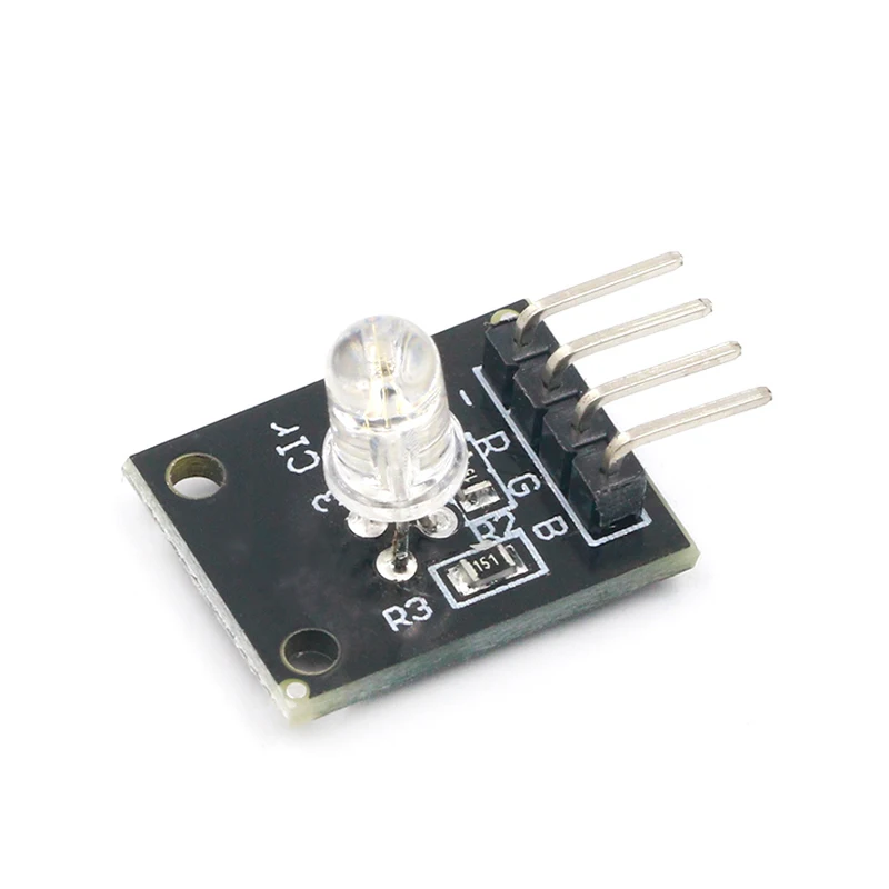 Умная электроника FZ0455 4pin KEYES KY-016 три цвета s 3 RGB светодиодный модуль датчика для