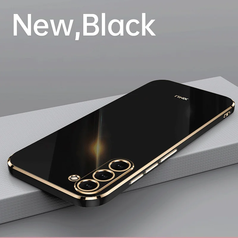 

For Samsung Galaxy S 23 S23 Plus S23Ultra 5G Case 6D Plating Silicone TPU Back Case For Samsung Galaxy S23 Ultra S23Plus Coque