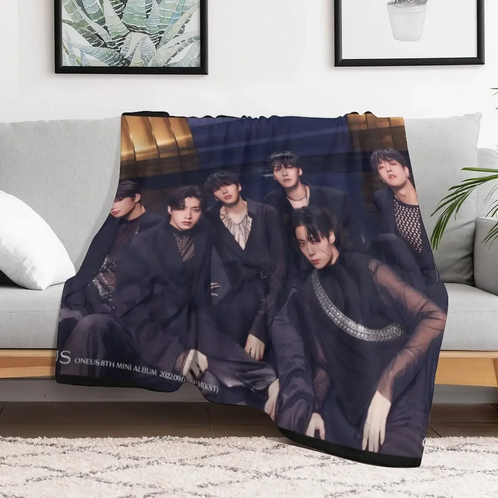 Oneus Malus тот же аромат kpop boy группа корейский Ravn Seoho Leedo Keonhee Hwanwoong Xion Плед Теплые