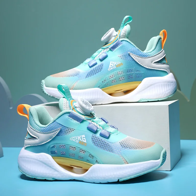 Children's Brand Sports Shoes High-quality Boys Basketball Shoes Wear-resistant Non-slip Girls Sports Shoes Outdoor Basket Shoes