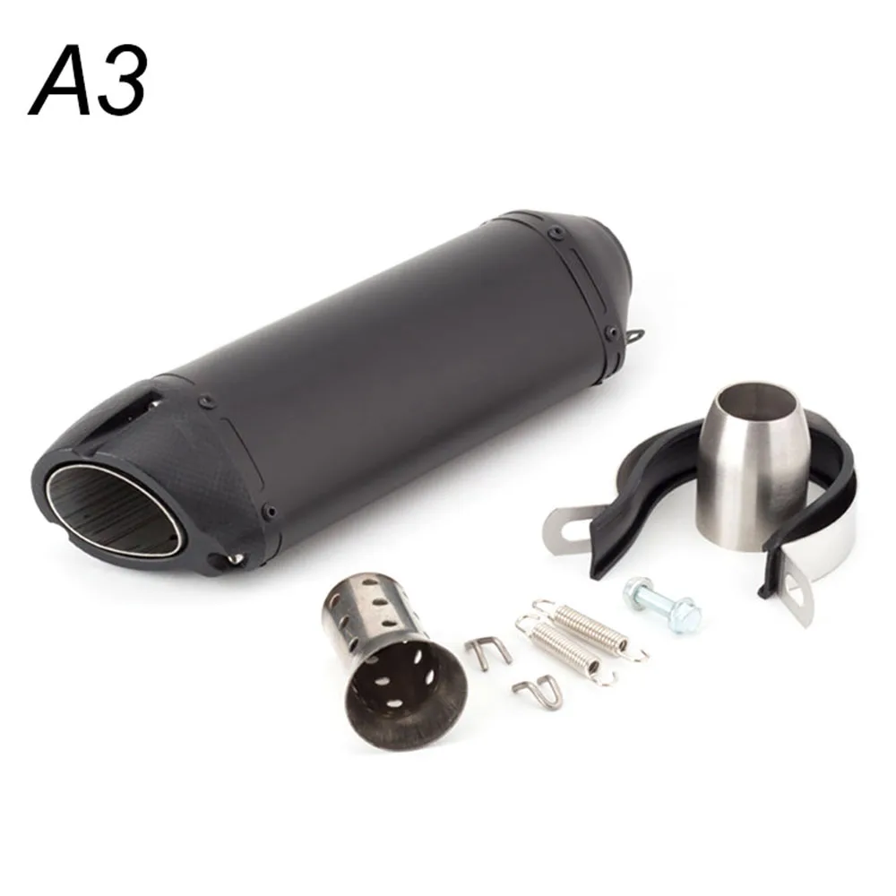 51mm Universal Motorcycle Exhaust Muffler Pipe DB Killer Scooter For PCX nmax 155 125 CBR250 CB400 cbr250RR R3 R25 Escape Moto - купить по