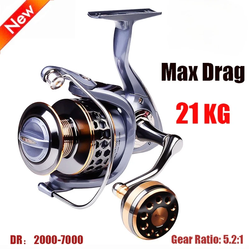 

Original Good As SHIMANO Daiwa New Saltwater Fishing Reel Bass Carp Baitcasting Reel Send Gift A Bag of Soft Insect Bait(30PCS)