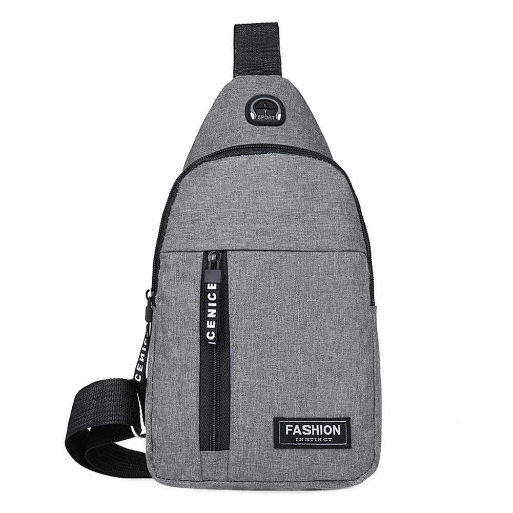 

Men Chest Bag Anti-Theft Waist Pack Sling Bag for Male Shoulder Crossbody Bags Luxury Designer Casual Outdoor Sports Bag for Men