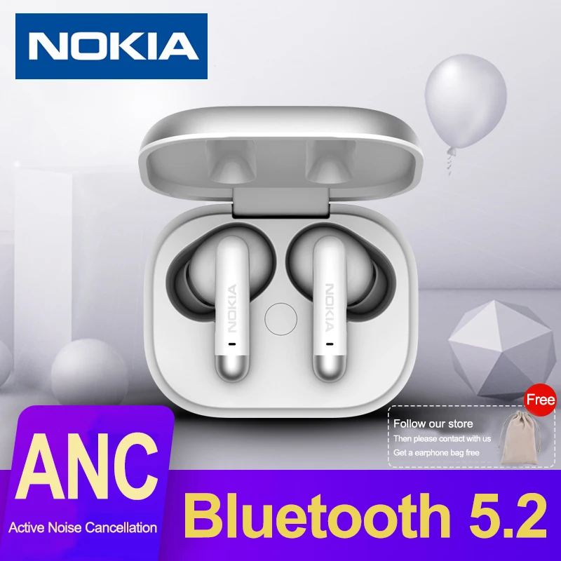 

TWS-наушники Nokia E3511 ANC с поддержкой Bluetooth 5,2 и сенсорным управлением