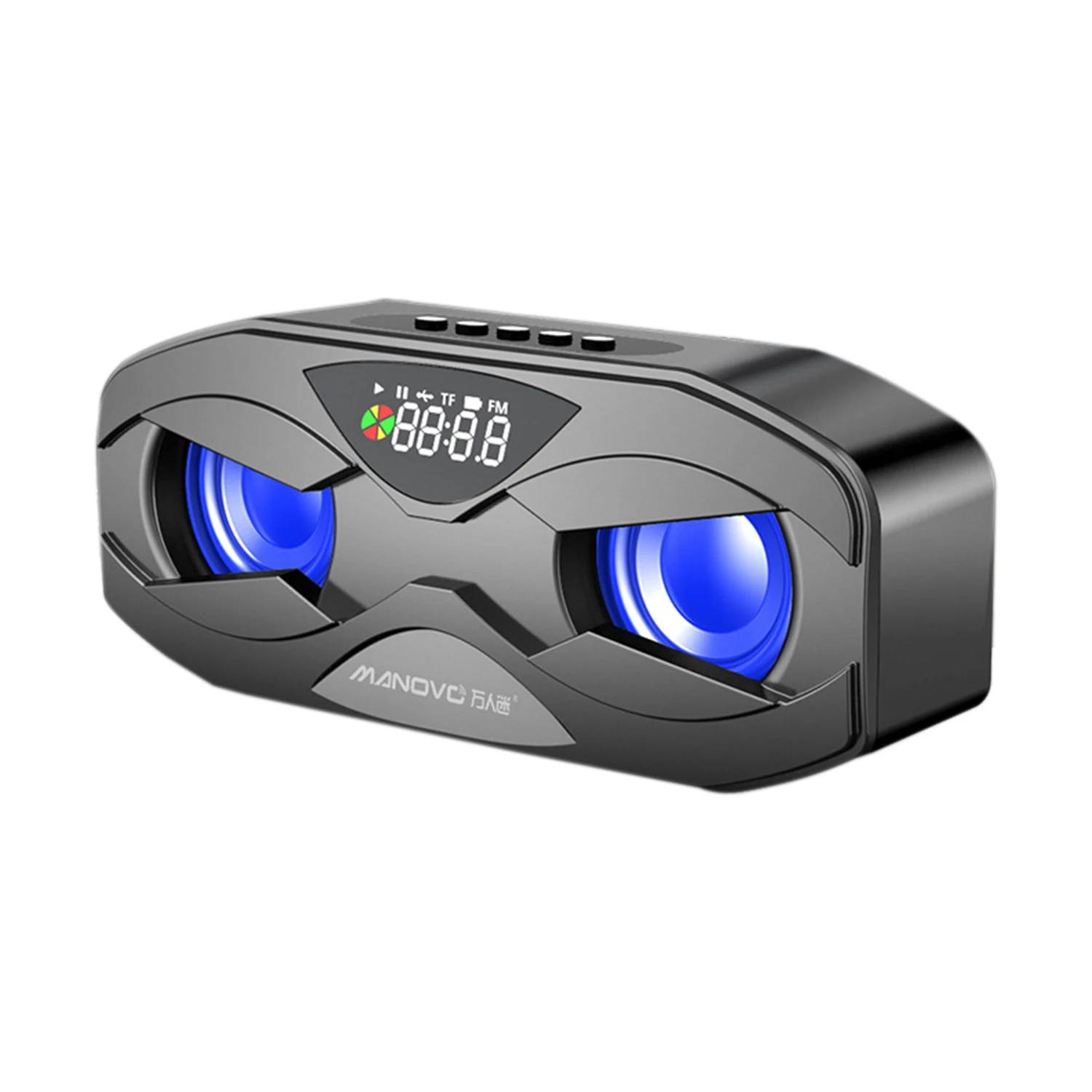 Беспроводной Bluetooth-динамик MANOVO M5, внешний сабвуфер, домашняя аудиосистема 6D, объемный Стереодинамик