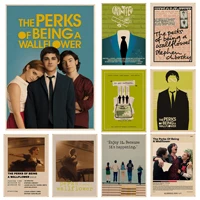 movie the perks of being a wallflower anime posters kraft paper vintage poster wall art painting study stickers wall painting