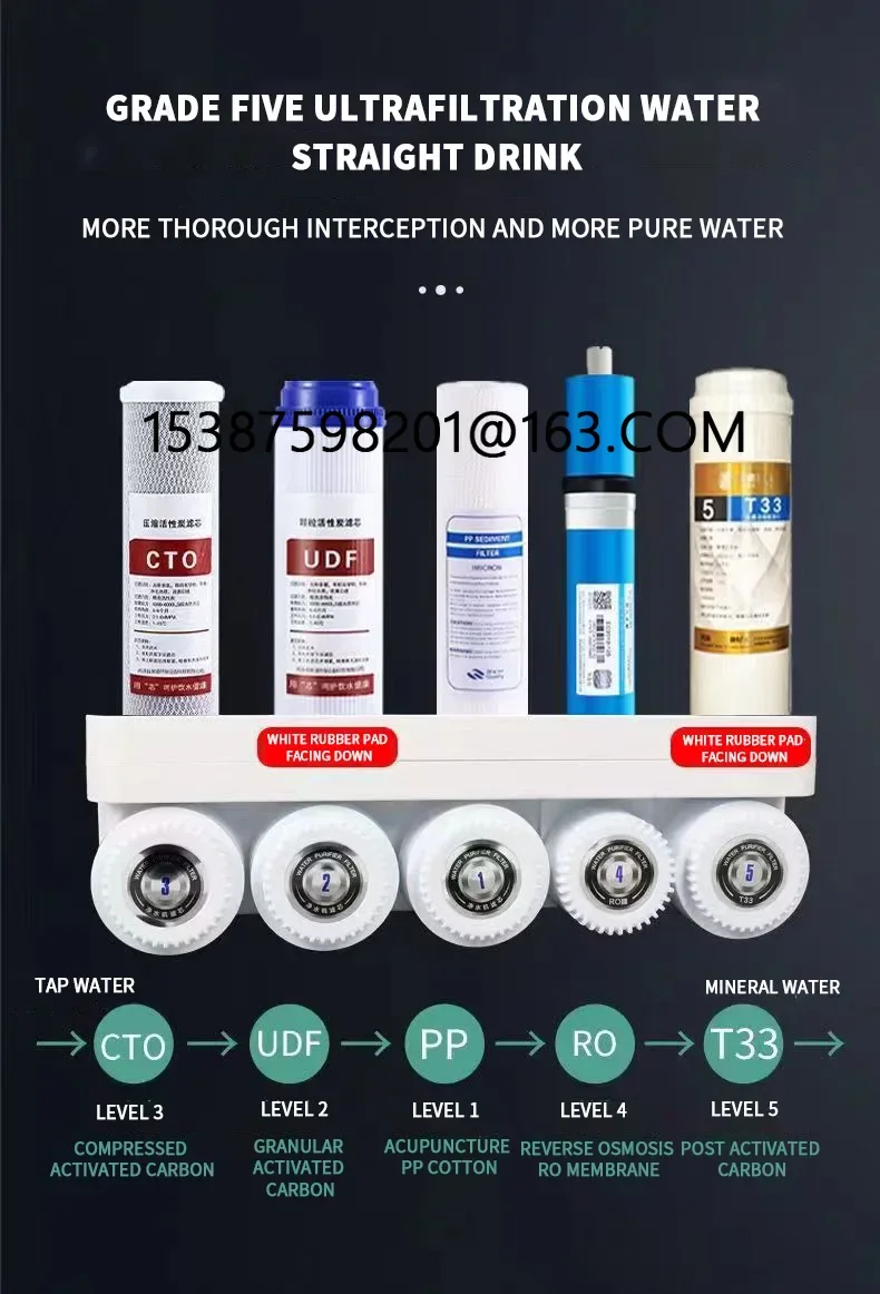 Высококачественный очиститель питьевой воды обратного осмоса 6-ступенчатый