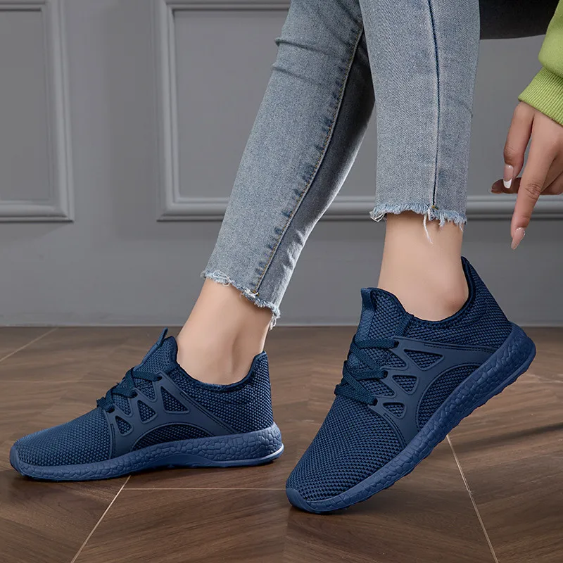 Summer Cheap Mesh Breathable Unisex Running Shoes Lightweight Men's Training Sneakers Low-cut  Kids Sports Shoes Big Size 32-47