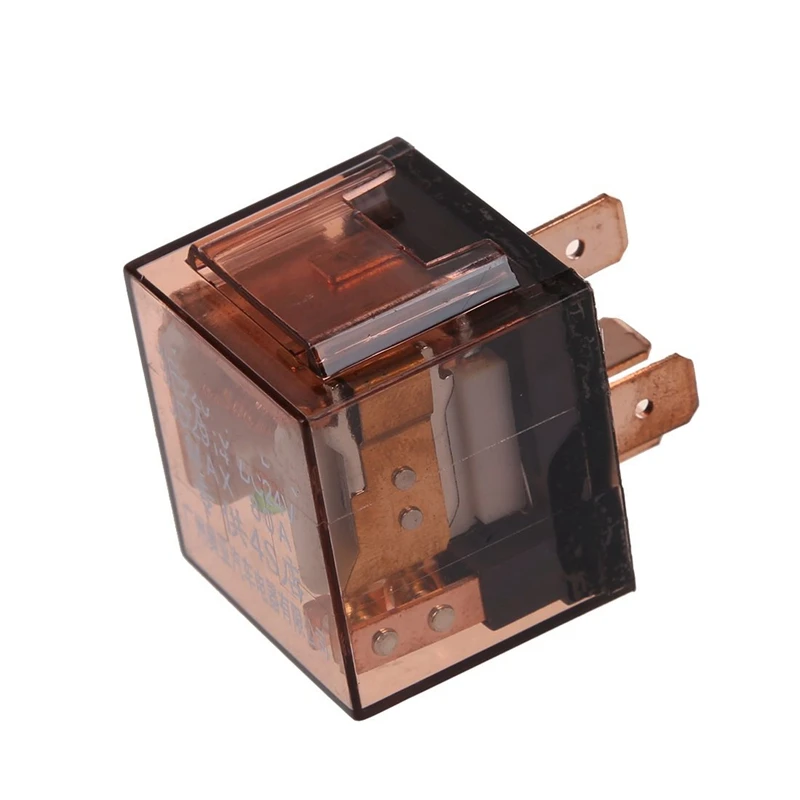 4X DC 24V 80A 1NO 1NC SPDT 5-контактный зеленый индикатор фотомагнитное реле для автомобиля