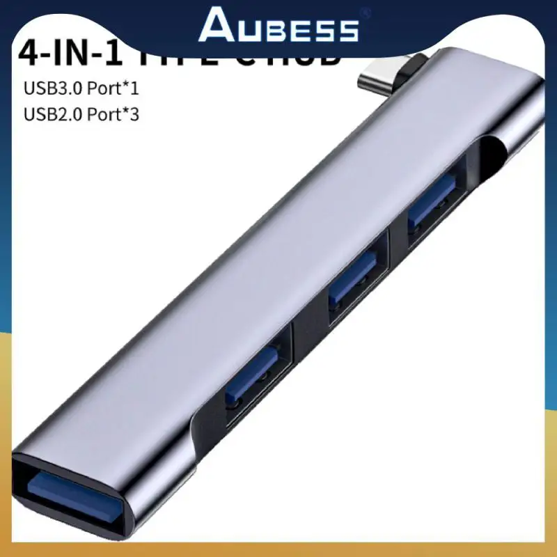 

Usb2.0/usb3.0 Multi-port Expansion Mini Portable Type C Hub Pd 60w Charging 4 In 1 Usb-c Hub Office Tools For Pc Computer Laptop