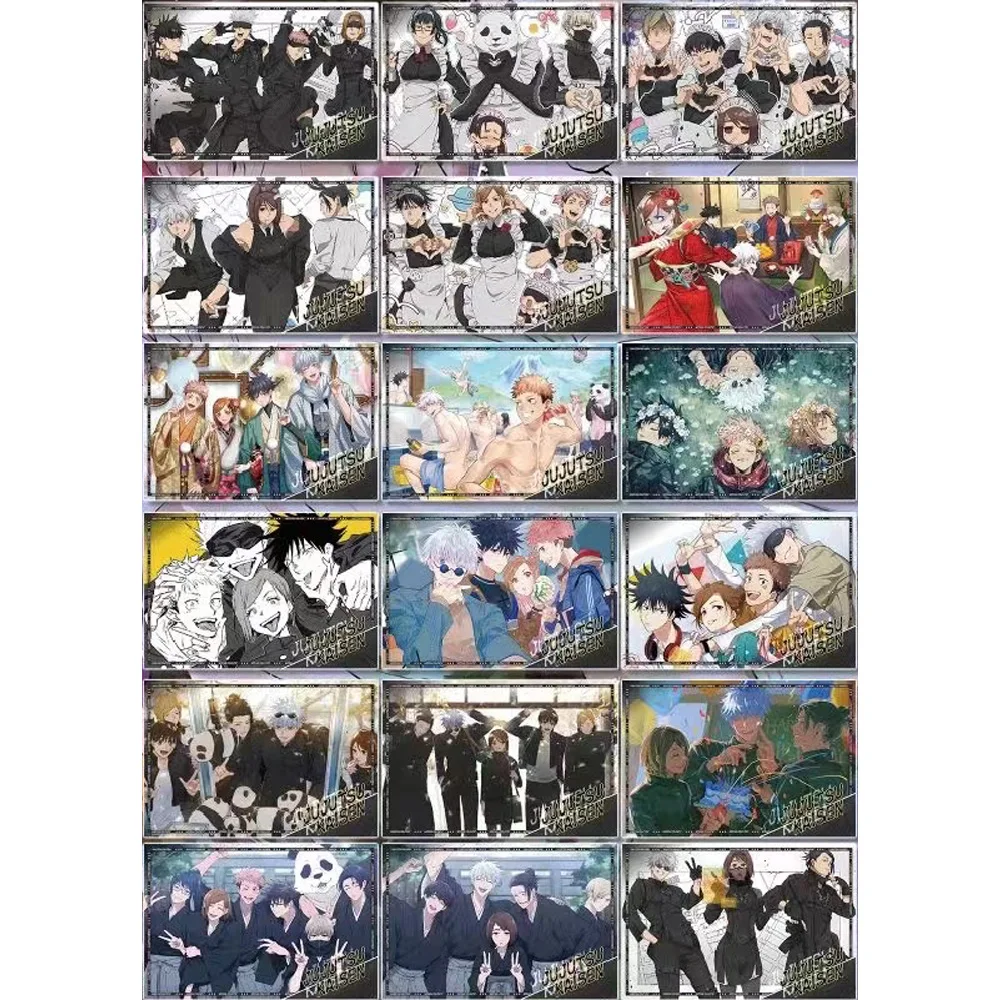 Японская аниме-карта юютсу Kaisen все наборы аниме-персонаж редкая флеш-карта Ssr
