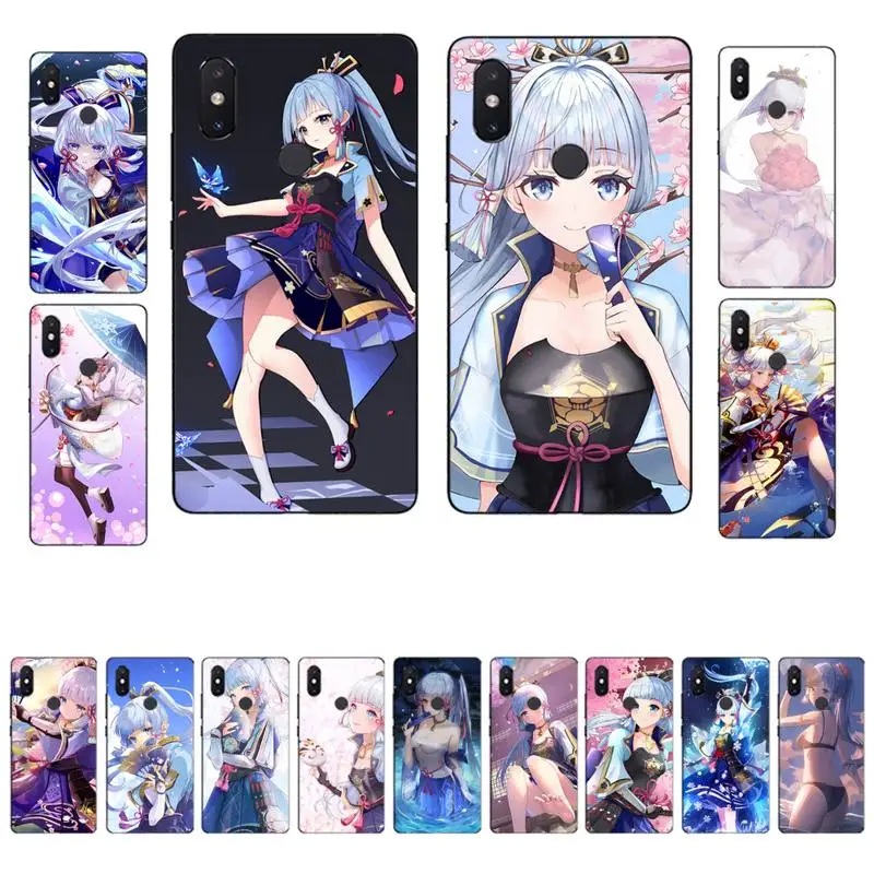 

MaiYaCa Kamisato Ayaka Genshin Impact Phone Case for Xiaomi mi 8 9 10 lite pro 9SE 5 6 X max 2 3 mix2s F1