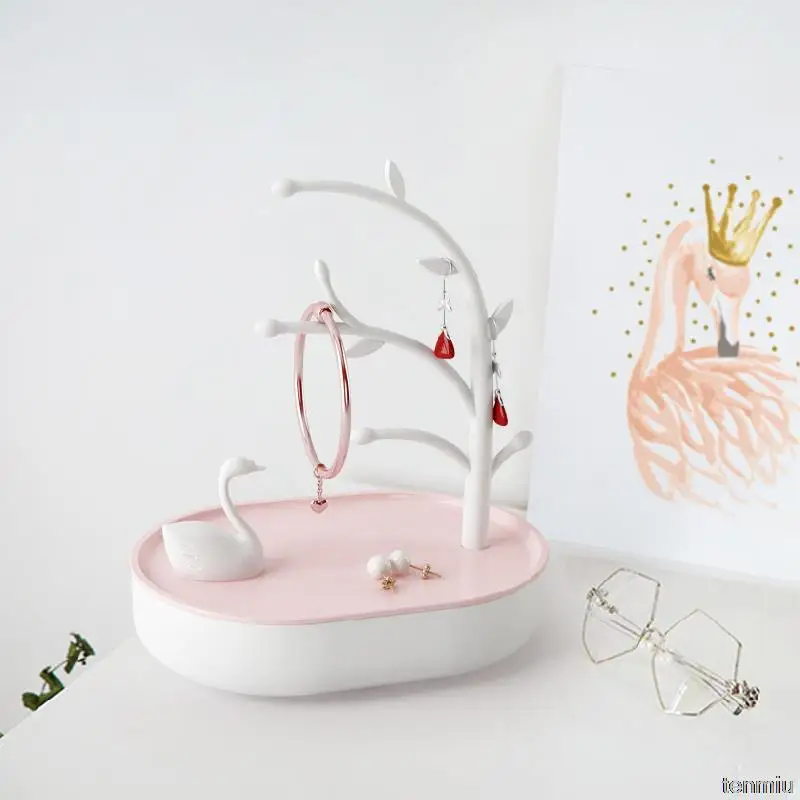 

Коробка для хранения ювелирных изделий, Стенд Творческий кольцо орнамент браслет ожерелье стенд бытовой нордические украшения Дисплей сте...