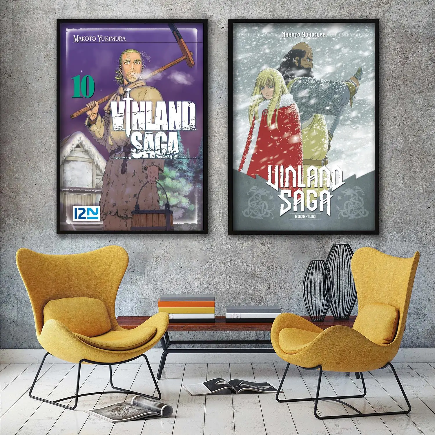 

vinland saga cartoon Decorative Painting Canvas 24x36 Poster Wall Art Living Room Posters Bedroom Painting