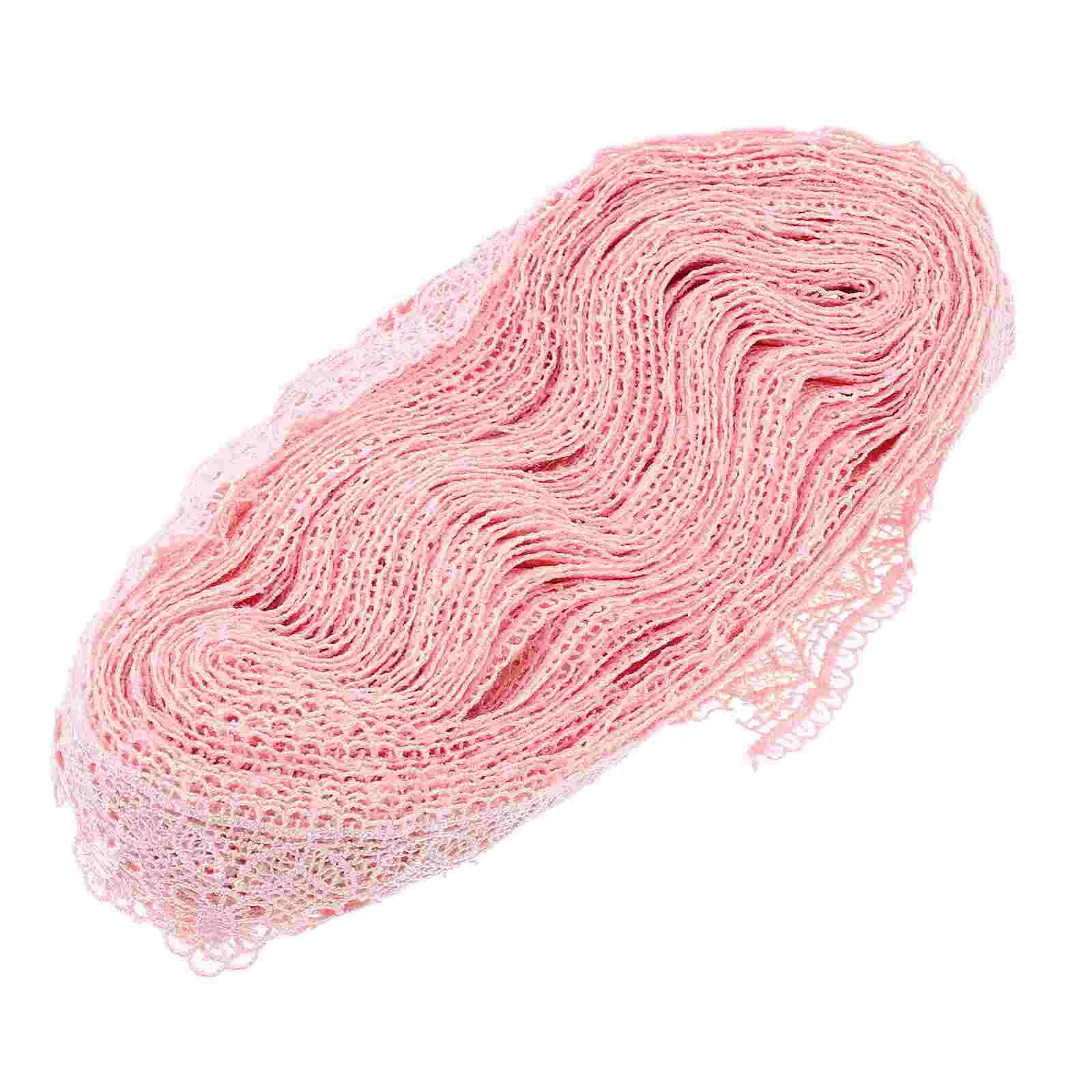 

Lace White Ribbon Fabric Trim Clothing Flowers Garment Polyester Accessory Bride DIY Lacework