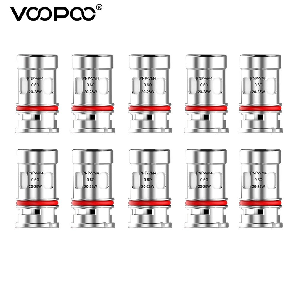 

Спираль сопротивления VOOPOO PnP VM4, Ом, 20-28 Вт, для VOOPOO Drag X S Argus Pro Argus Air Vinci X 2 Pod Mod