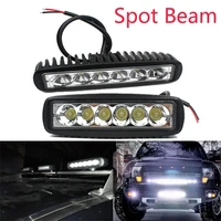12v led light bar work lamp driving fog lights spot beam offroad suv 4wd auto car boat truck atv led headlights