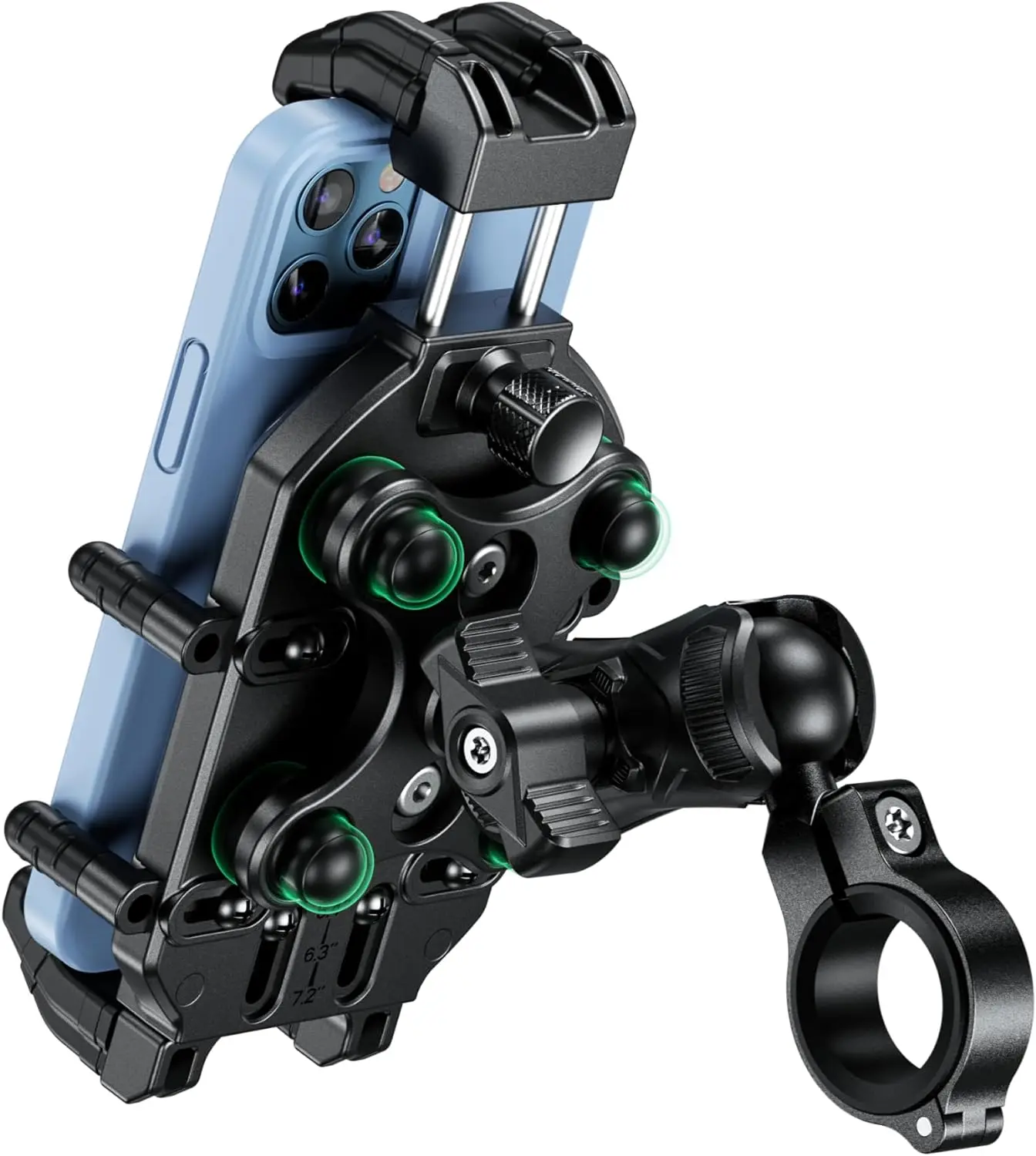 Велосипедный мотоциклетный держатель для телефона с вибрационным амортизатором