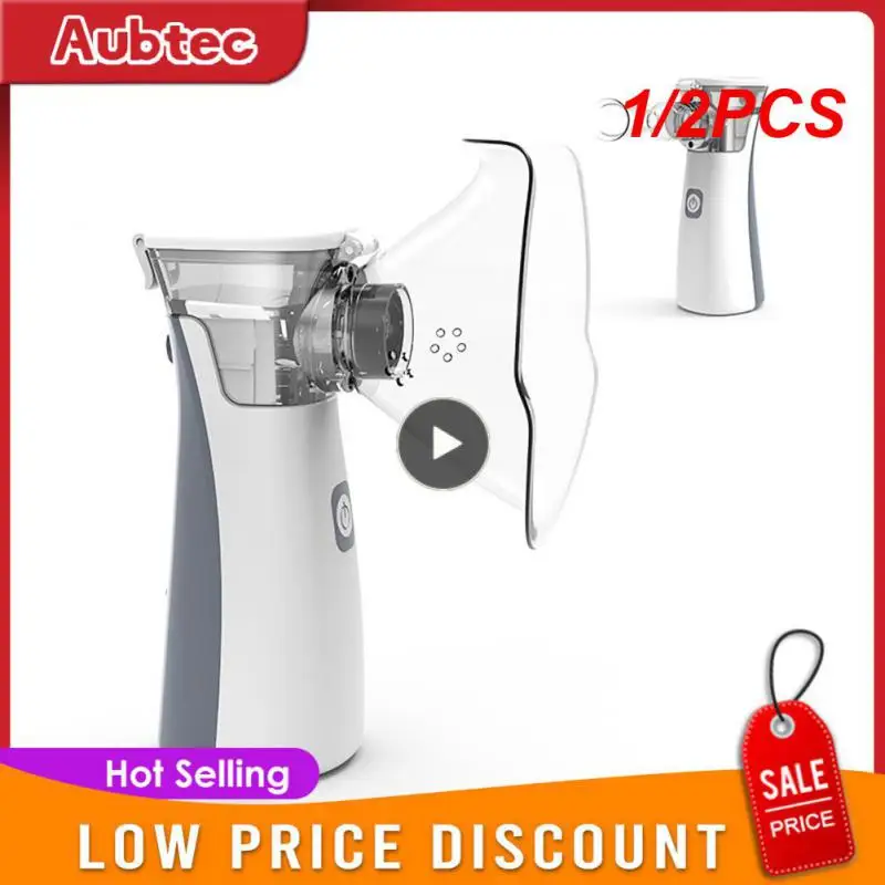 

1/2PCS Equipment Nebulizer Handheld Asthma Portatil Inhaler Atomizer Inhalator for Kids Portable Nebulizador