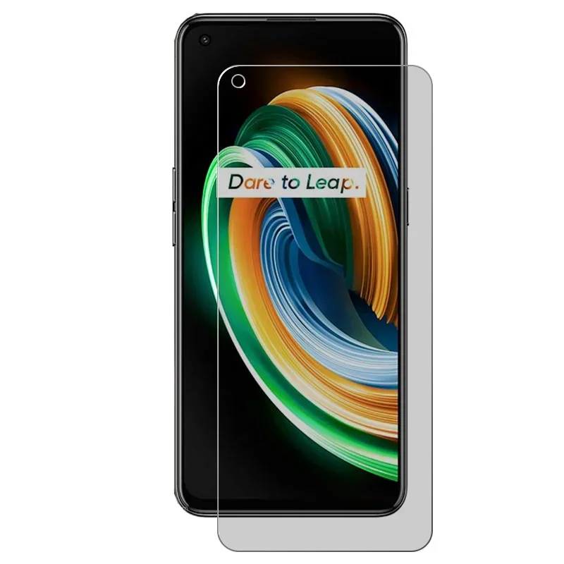 Антишпионский чехол для realme c20 c20a защитная пленка экрана закаленное стекло на