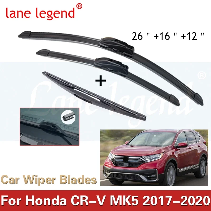 Для HONDA CR-V CRV MK5 2017-2020 автомобильные передние и задние щетки стеклоочистителя
