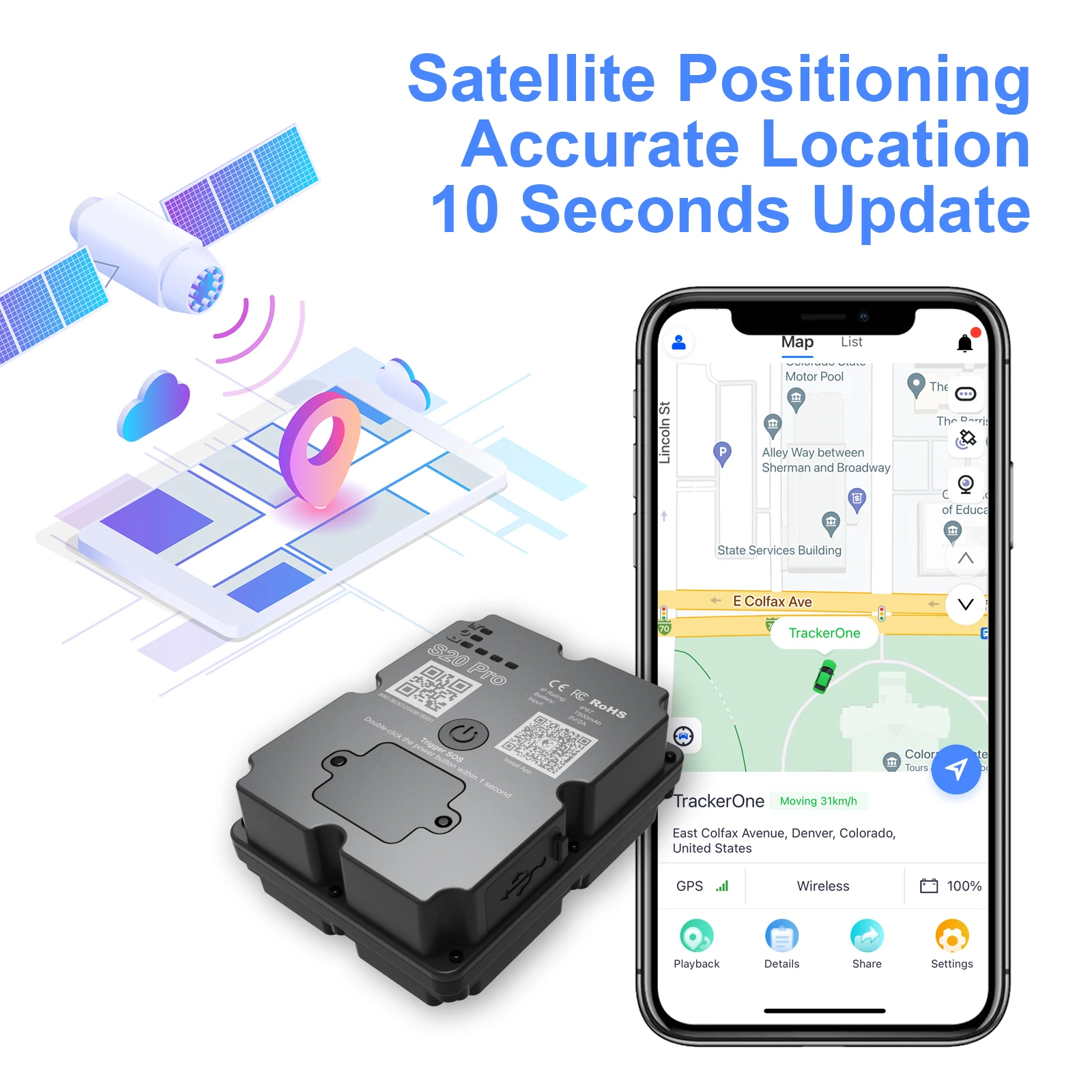

Лучший противоугонный GPS-трекер 4G для автомобиля/мотоцикла - ‌ Премиальный магнитный локатор транспортных средств с прямым отслеживанием и защитой безопасности
