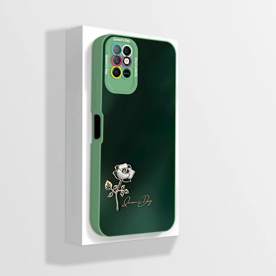 Флейта для Infinix Note 8 Note8 X692 чехол в эстетике мягкая Жидкая силиконовая задняя