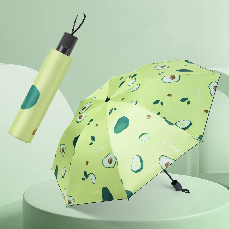 

Милые детские зонтики в виде фруктов, многофункциональный зонтик от солнца и дождя для дождливой или солнечной погоды
