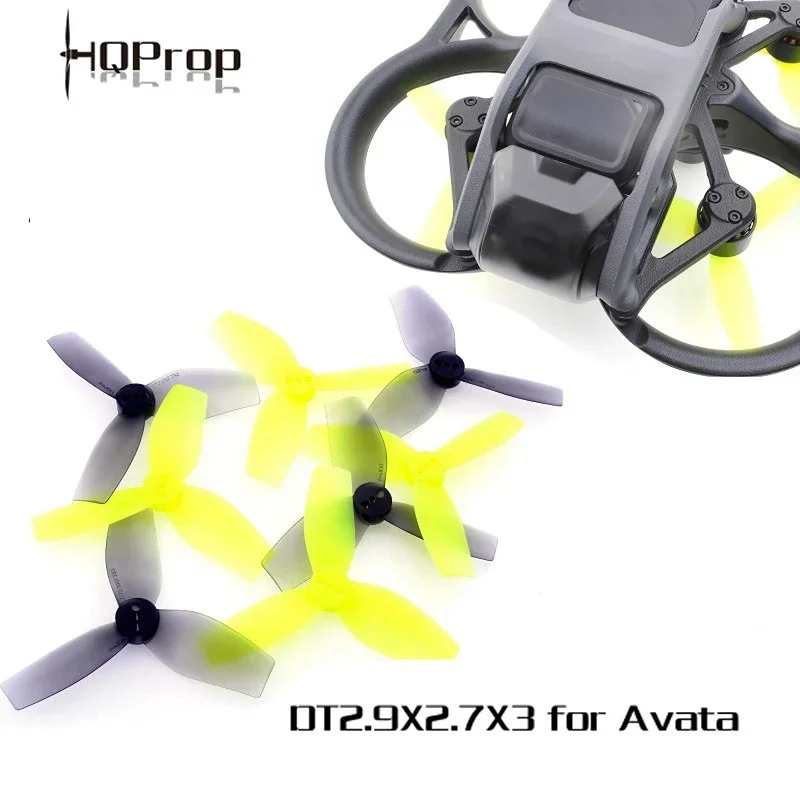 

10Pairs(10CW+10CCW) HQPROP DT2.9X2.7X3 2927 3-Blade PC Propeller for DJI Avata FPV Freestyle 3inch Cinewhoop Ducted Drone