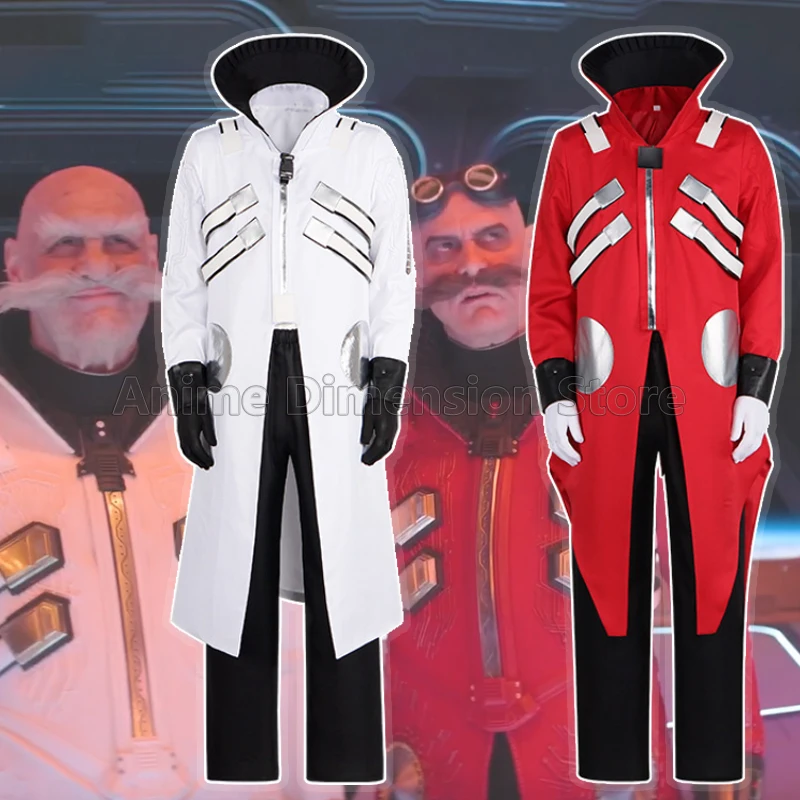 Ainme Dr Eggman костюмы для косплея Ivo Robotnik униформа Хэллоуин карнавальный костюм