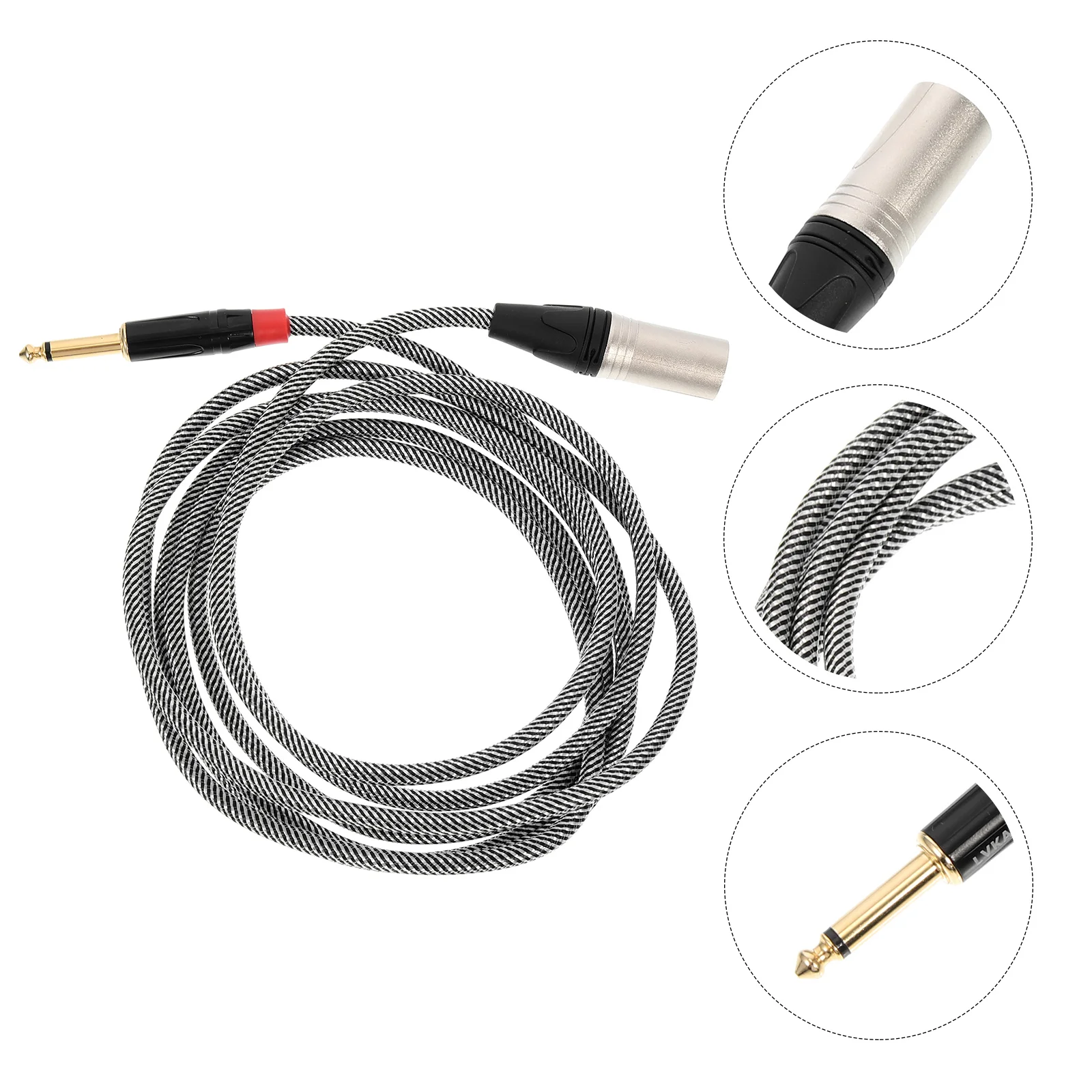 

Cable Guitar Audio Cables Speaker Patch Instrument Stereo Electric Jack Leadconnect Wire Professional Connection