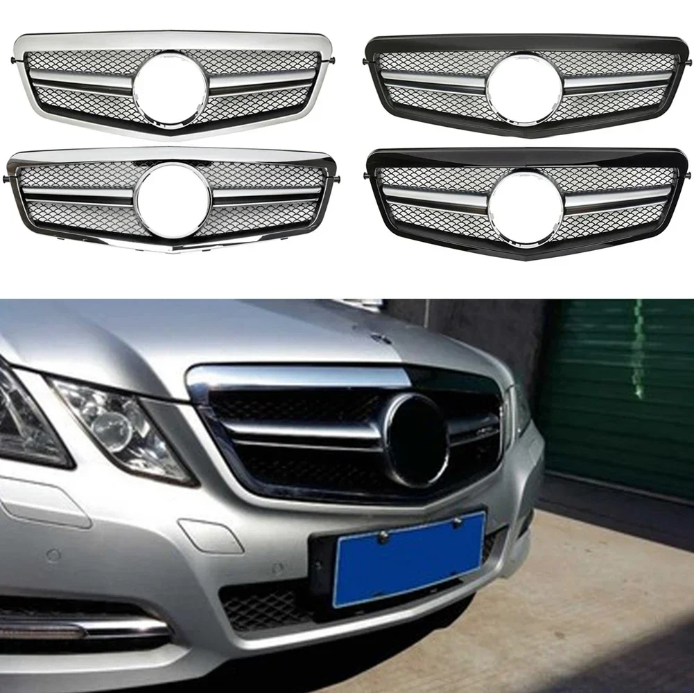 Передние гоночные решетки для подтяжки лица верхний бампер Mercedes-Benz W212 E-Class E250 E280