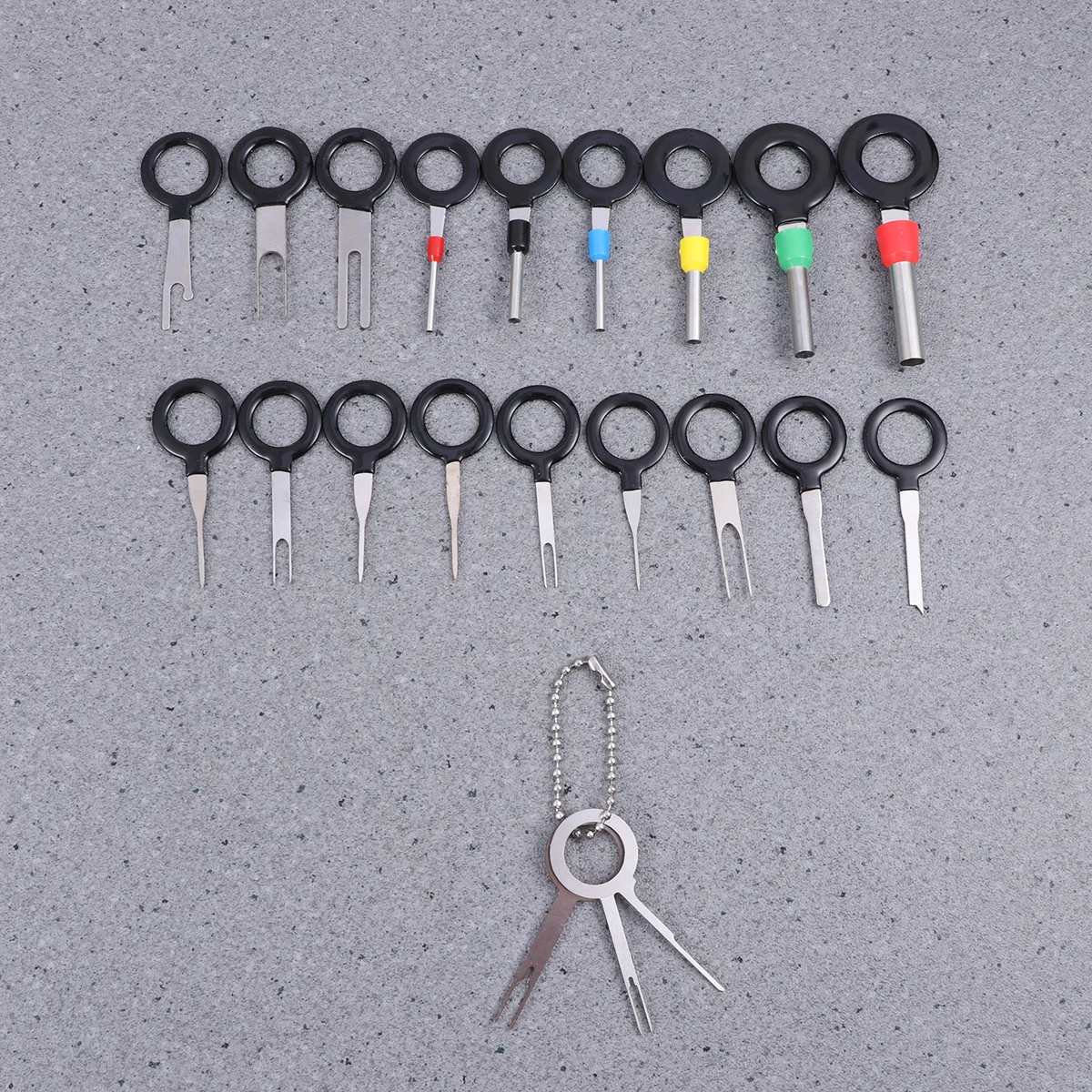 

21 Automotive Tools Terminal Extractor Pin Release Wiring Harness Needle Remove