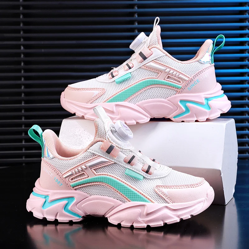 New Arrival Kids Sneakers Mesh Children Running Shoes Breathable Sports Boys Girls Shoes Lightweight Kids Toldder Tenis Shoes