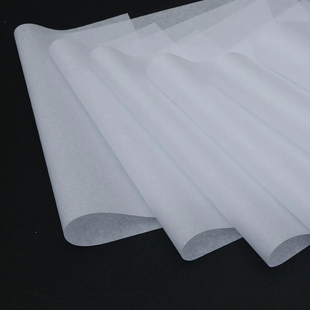 

100pcs Tracing Paper 16K White Translucent Sketching Tracing Paper Calligraphy Architecture Trace Transfer Paper for Ink Marker